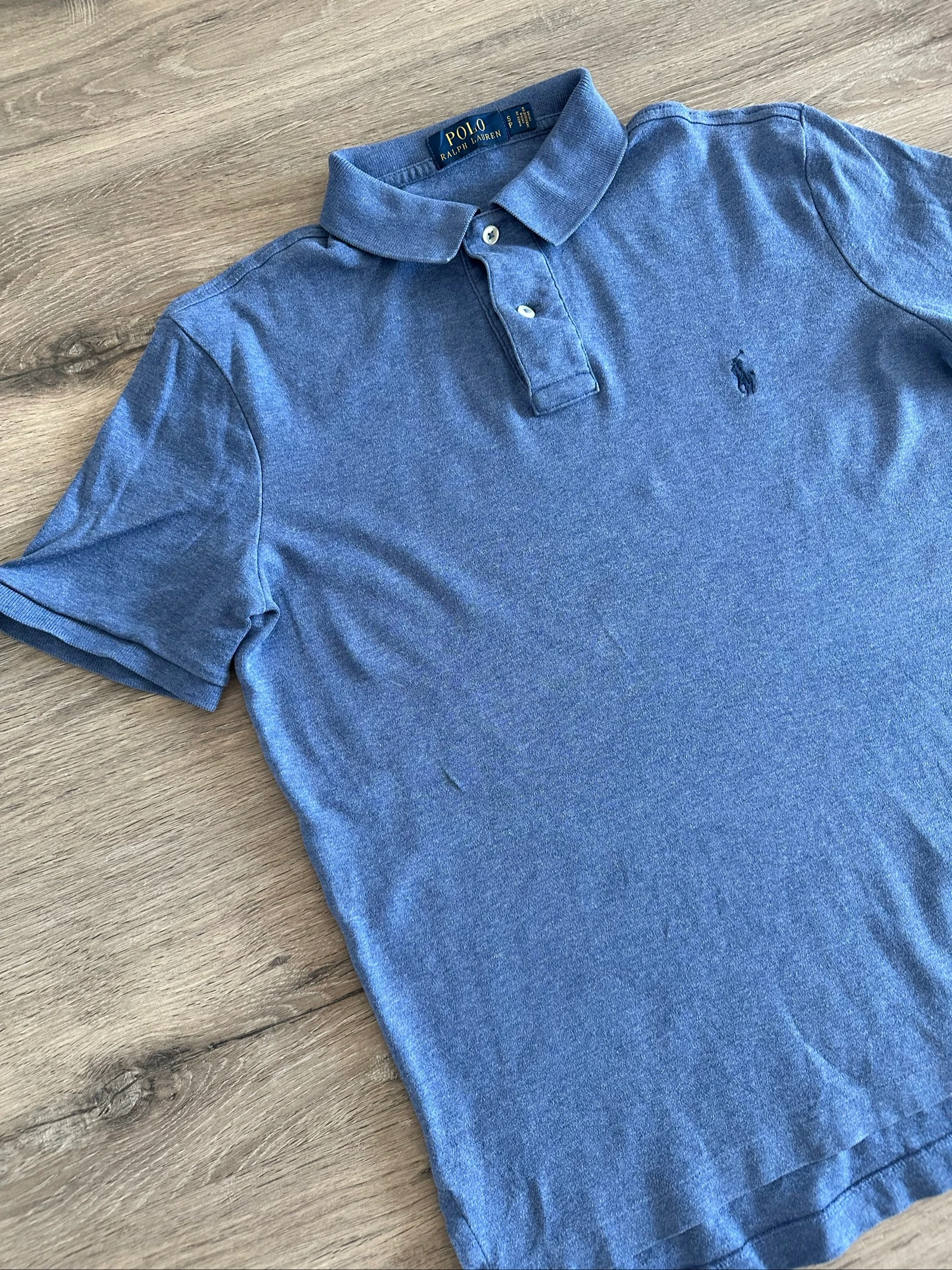 Polo Ralph Lauren Homme Bleu Jaspe Taille S Original – photo 2